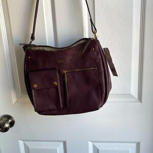 Rosetti Purple Shoulder Bag with Classic Design NWT